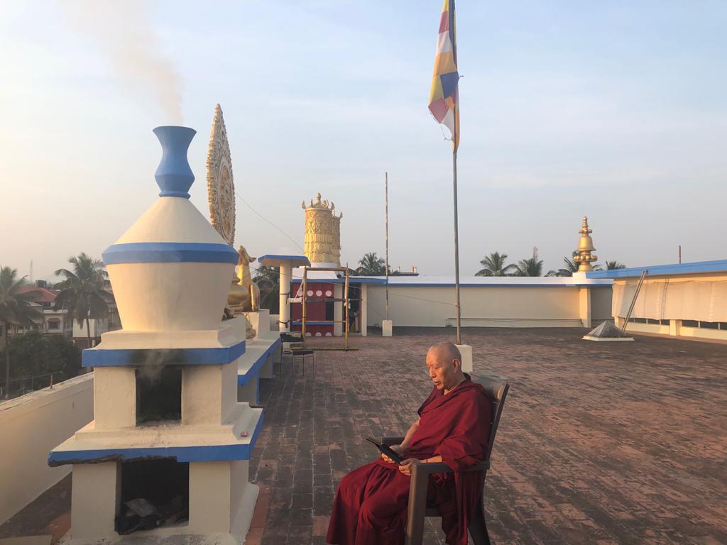 Geshe Tashi Tsering Padmasambhava Incense offering 2020-04-03 (4))